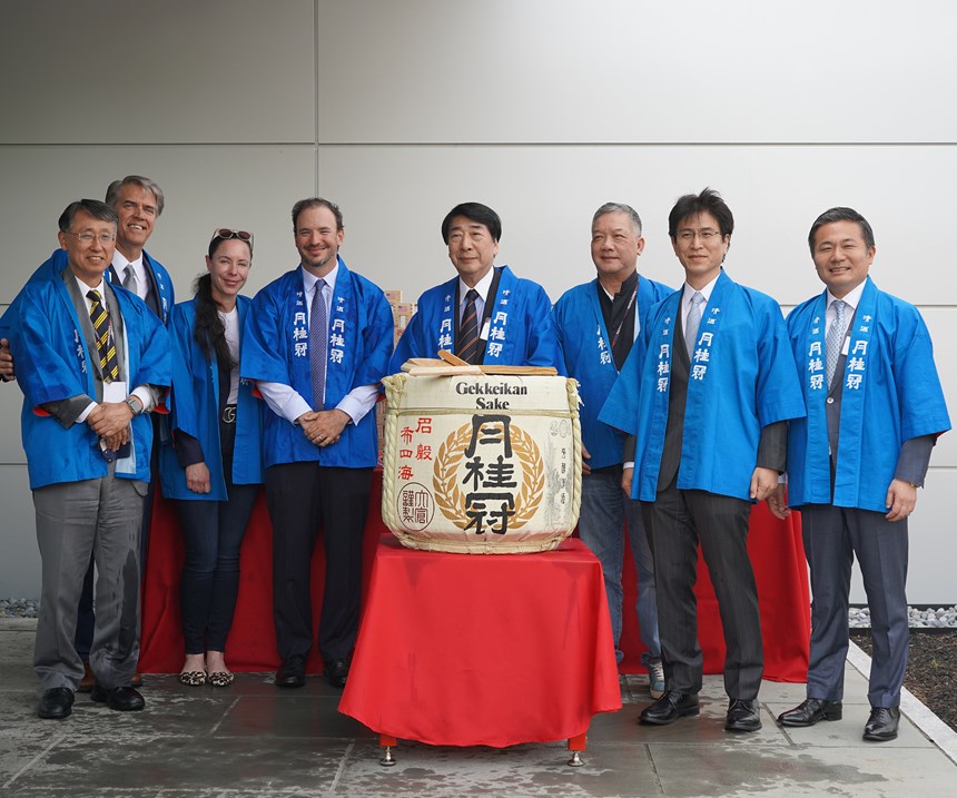 traditional sake seremony