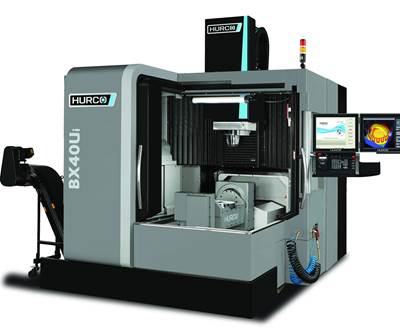 Five-Axis Machining Center Provides Rigidity