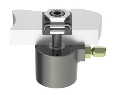 Low-Profile Edge Clamps' Serrated Teeth Grip Soft Materials