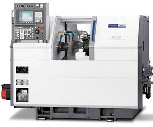 丸红公民,Cincom的宫野BNA-42S2固定头数控车床。