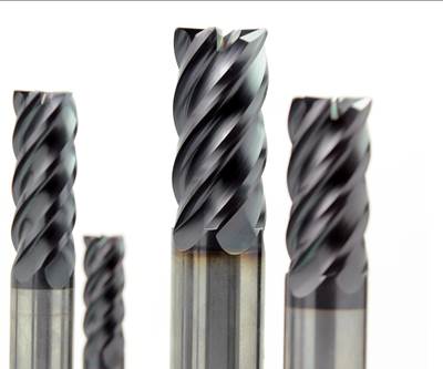 Milling Tool's Hooked Flute Geometry Aids Chip Formation, Evacuation