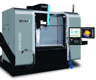 Hurco's VMXDi Machining Centers Feature Direct-Drive Spindle