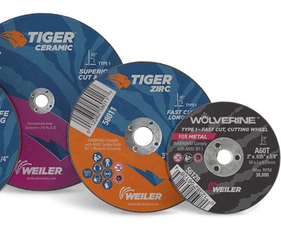 Abrasive Wheel Range Expands by 38 Items