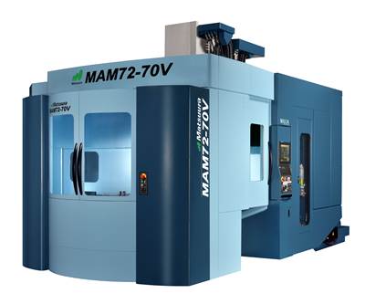 Matsuura's New Five-Axis VMC Features Expanded Workpiece Capacity