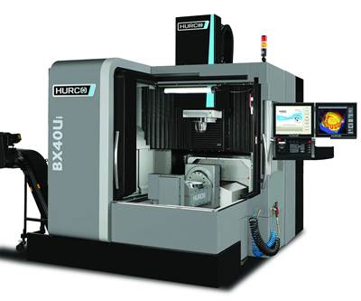 Hurco's BX40Ui Five-Axis Machining Center Features Versatile CNC