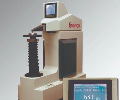 Starrett's No. 3823 and 3824 Hardness Testers Enable High-Accuracy Measurements