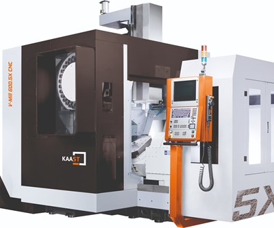 Kaast's V-Mill 600.5X Provides High Stability for Die/Mold Machining
