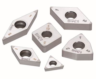 Tungaloy's BXA20 T-CBN Inserts Resist Fracturing and Wear