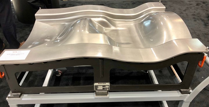 large format additive manufacturing for autoclave tooling
