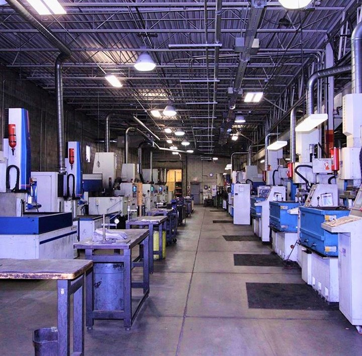 Princeton Tool shop floor