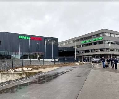 DMG MORI’s facility in Pfronten, Germany.