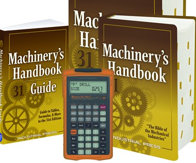Industrial Press Publishes 31st Edition of "Machinery's Handbook"