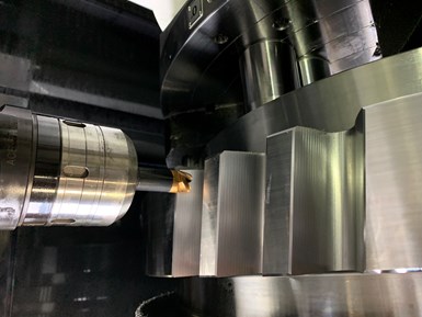 MIlling Gear Teeth with i-630AG Multitasking Machine