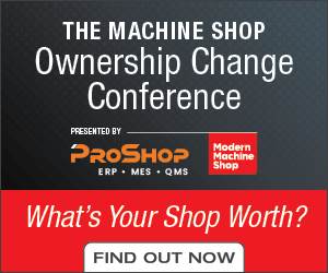 The Machine Shop Ownership Change Conference