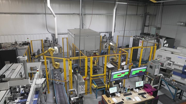 Stecker Machine Company Automated Cell