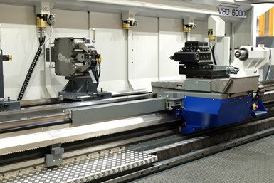 The V-series 4-way bed precision lathes