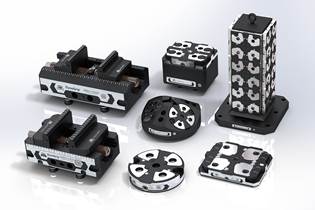 various workholding tools for different configurations