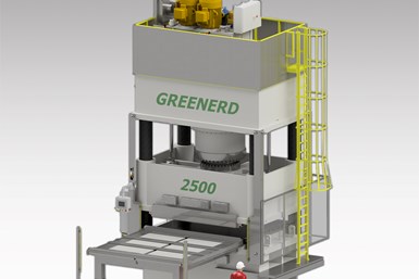The 2500 Ton Compression Molding Press
