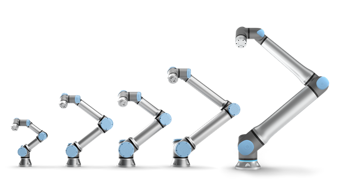 Universal Robots family of cobots