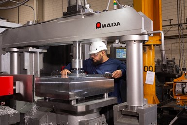 TCI Precision Blanks Machined on Amada Duplex Mill
