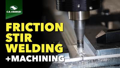 Friction Stir Welding & Machining On One Platform