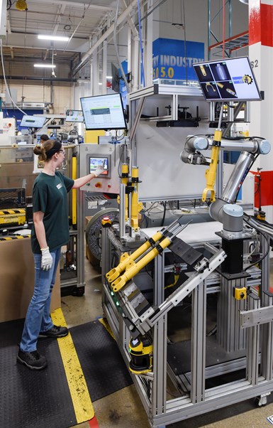 Thyssenkrupp BilsteinEl equipo de Industria 5.0 de Bilstein es responsable de impulsar la automatización en la sede estadounidense de la empresa en Hamilton, Ohio.