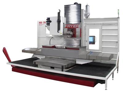 Fryer’s Horizontal Boring Mill Designed for Ease of Use

