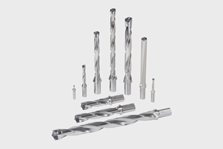 a collection of different sizes of holemaking tools for machining
