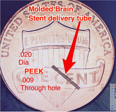 micro molded peek stent