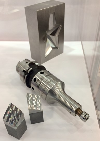 5-axis parts machined using Air Turbine spindles
