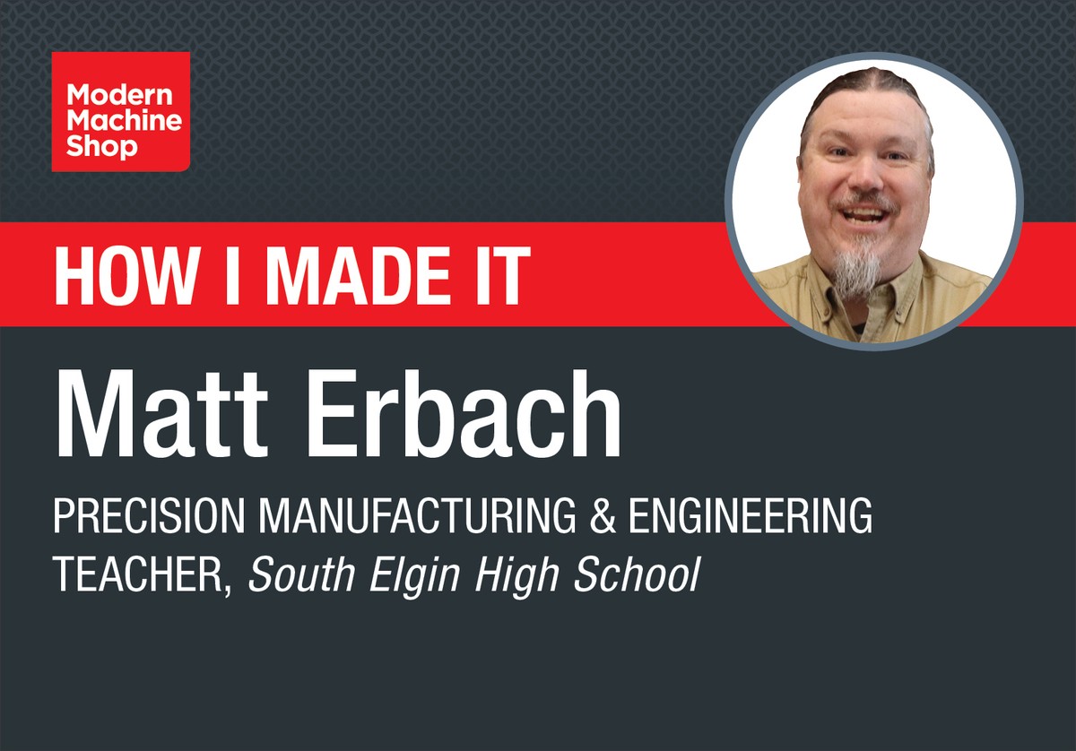 Machine Shop Matt How I Made It: Matt Erbach | Modern Machine Shop