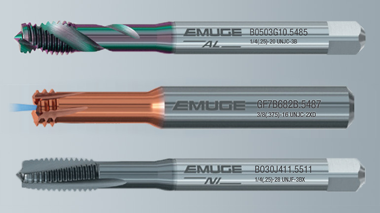 Emuge-Franken Threading Tools Feature Optimized Cutting Geometry ...