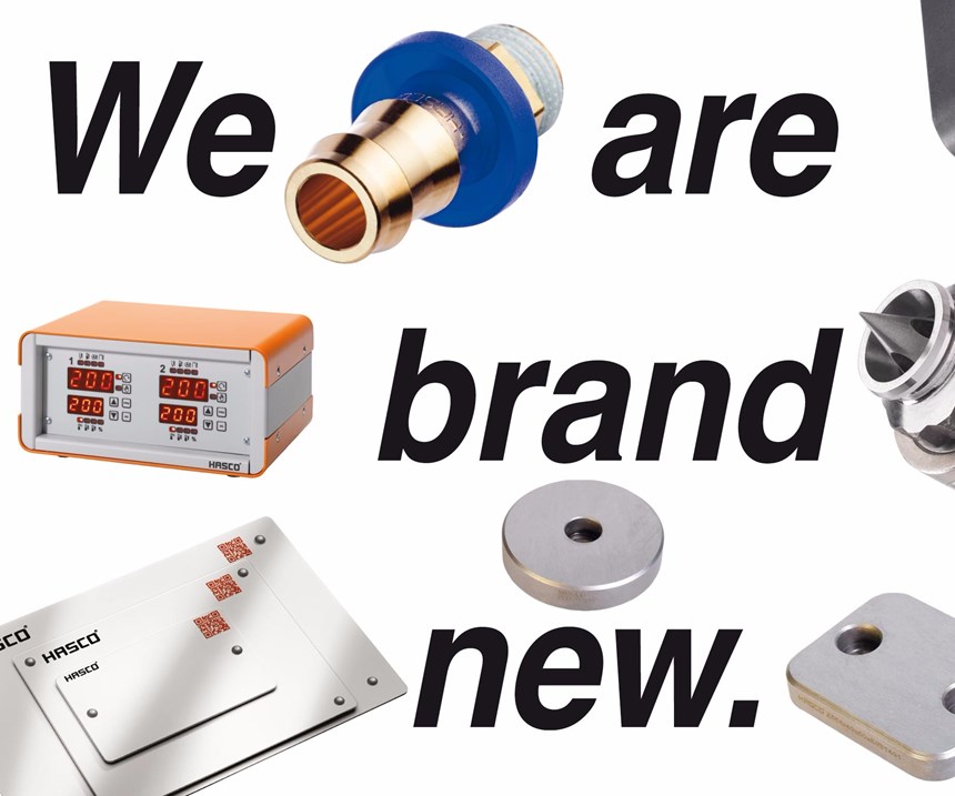 Variety of products from Hasco with text that says We are brand new.