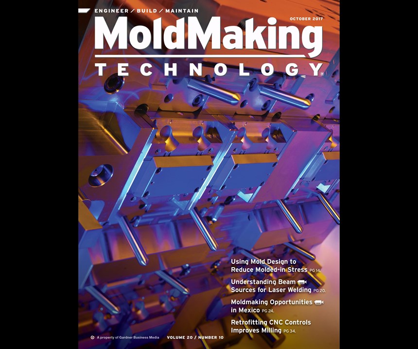 MoldMaking Technology magazine cover from October 2017