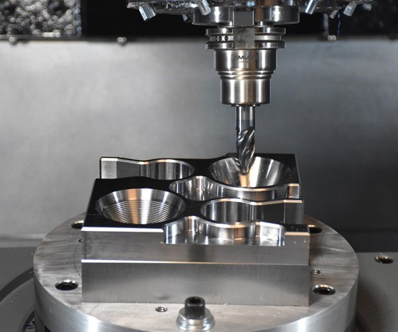 Manufacturing laboratory testing of tool paths for high-efficiency finishing