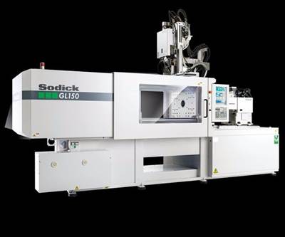 Horizontal Injection Molding Machine Has Plunger for Consistent Measurement of Melt Stream