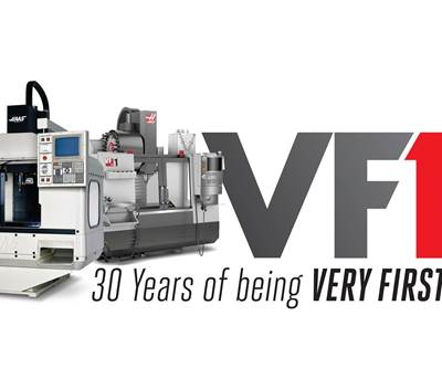 Haas Automation Celebrates Thirty Years of the Haas VF-1