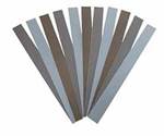 Abrasive Strips Have Strong Adhesive Backing