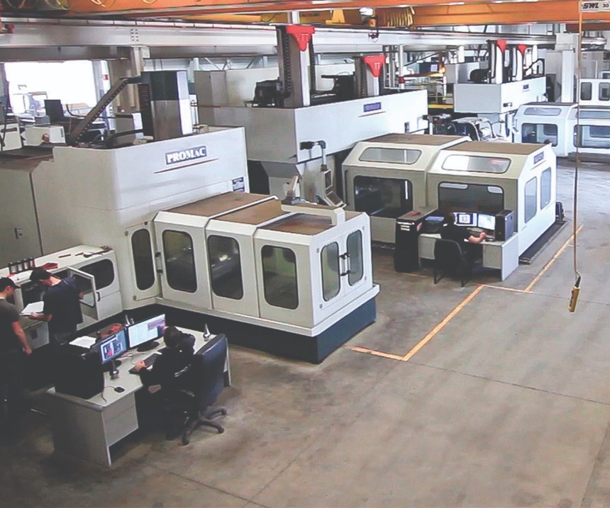 Integrity Tool’s facility shop floor housing several machine tools. 