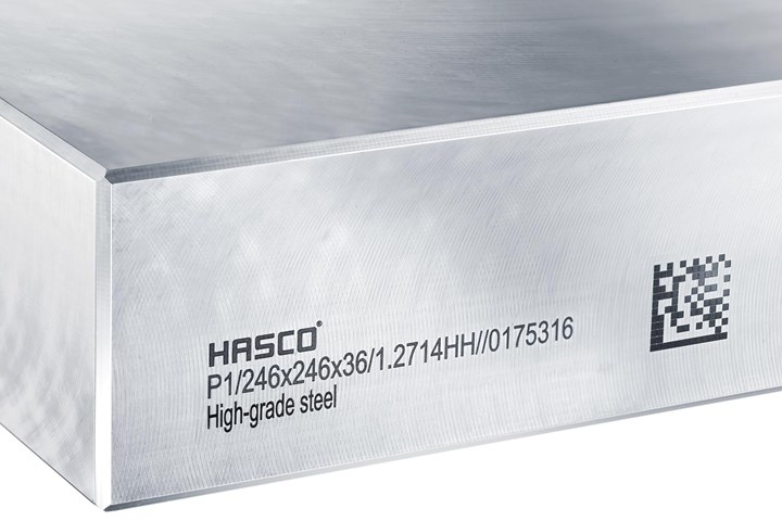 Hasco pre-hardened steel