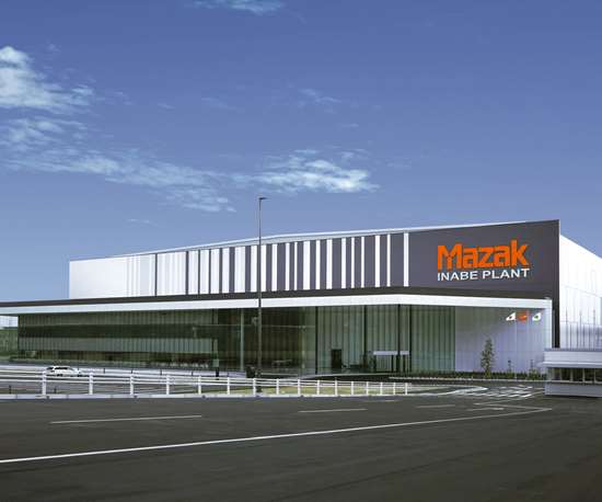 Outside view of the new Mazak plant
