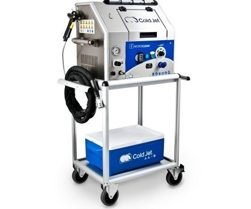 Cold Jet’s i3 MicroClean dry ice blasting technology system