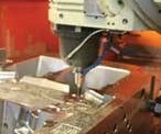 machine tool in action