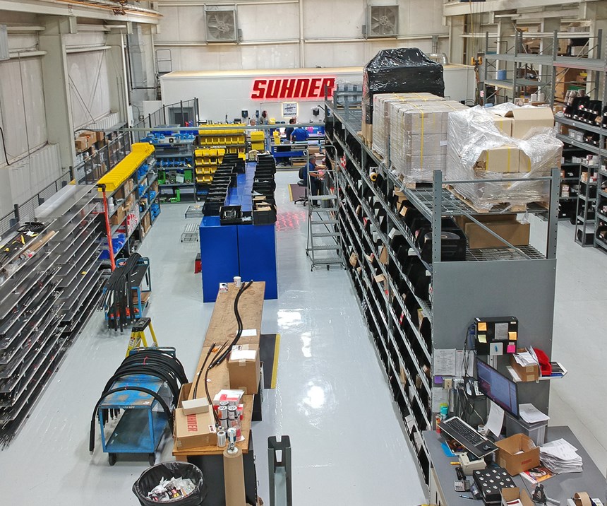 inside suhner facility