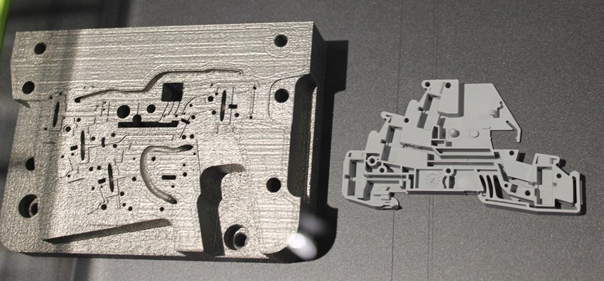 Injection Mold made via Laser Metal Fusion by Phoenix Contact