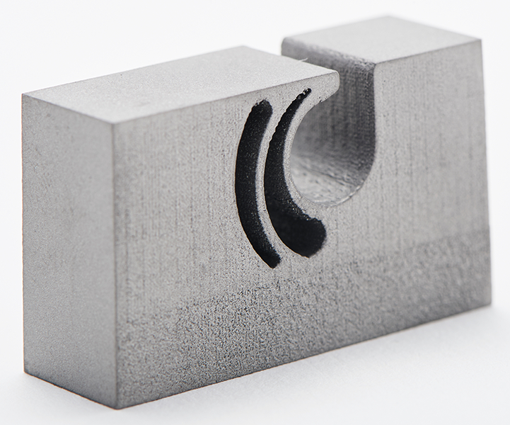 3D printing enables the construction of elastic functional elements directly in the split line