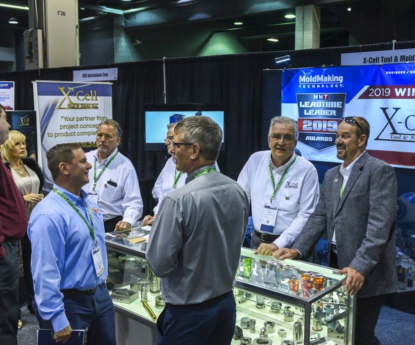 X-Cell Tool & Mold booth at Amerimold 2019