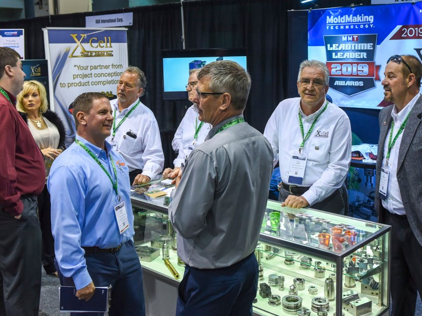 X-Cell Tool and Mold at its booth during Amerimold 2019