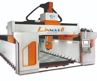 Linear Five-Axis Machining Center Minimizes Crossbeam Deformation