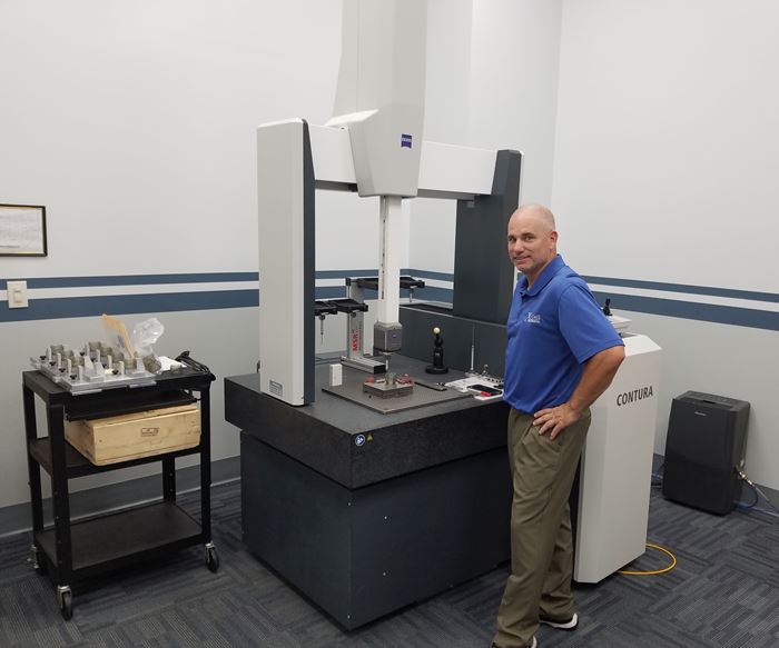 New Zeiss Contura CMM at X-Cell Tool and Mold